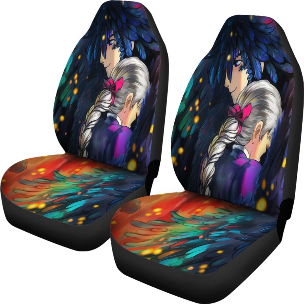 Howls Moving Castle Seat Covers Amazing Best Gift Ideas 2020 Universal Fit 090505