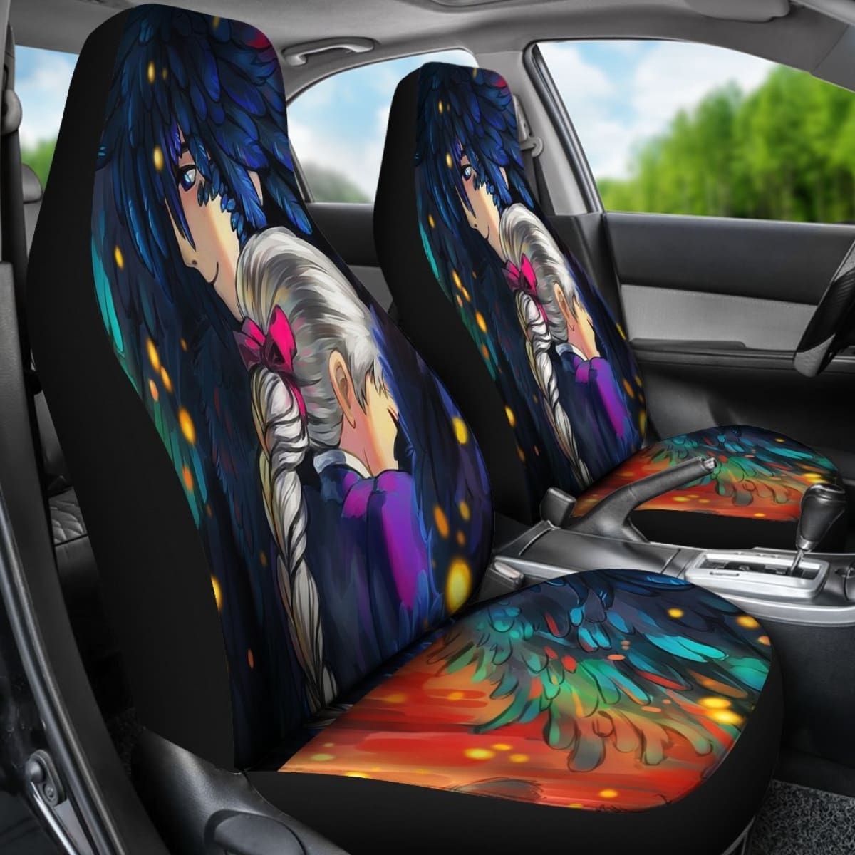 Howls Moving Castle Seat Covers Amazing Best Gift Ideas 2020 Universal Fit 090505
