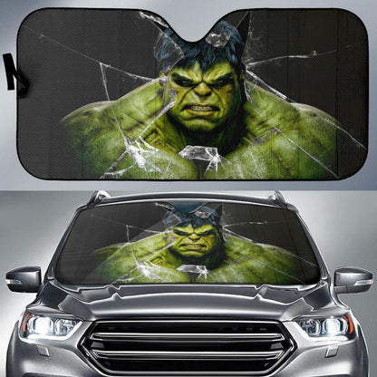 Hulk Avengers Car Sun Shades Movie Fan Gift H032720 Universal Fit 225311