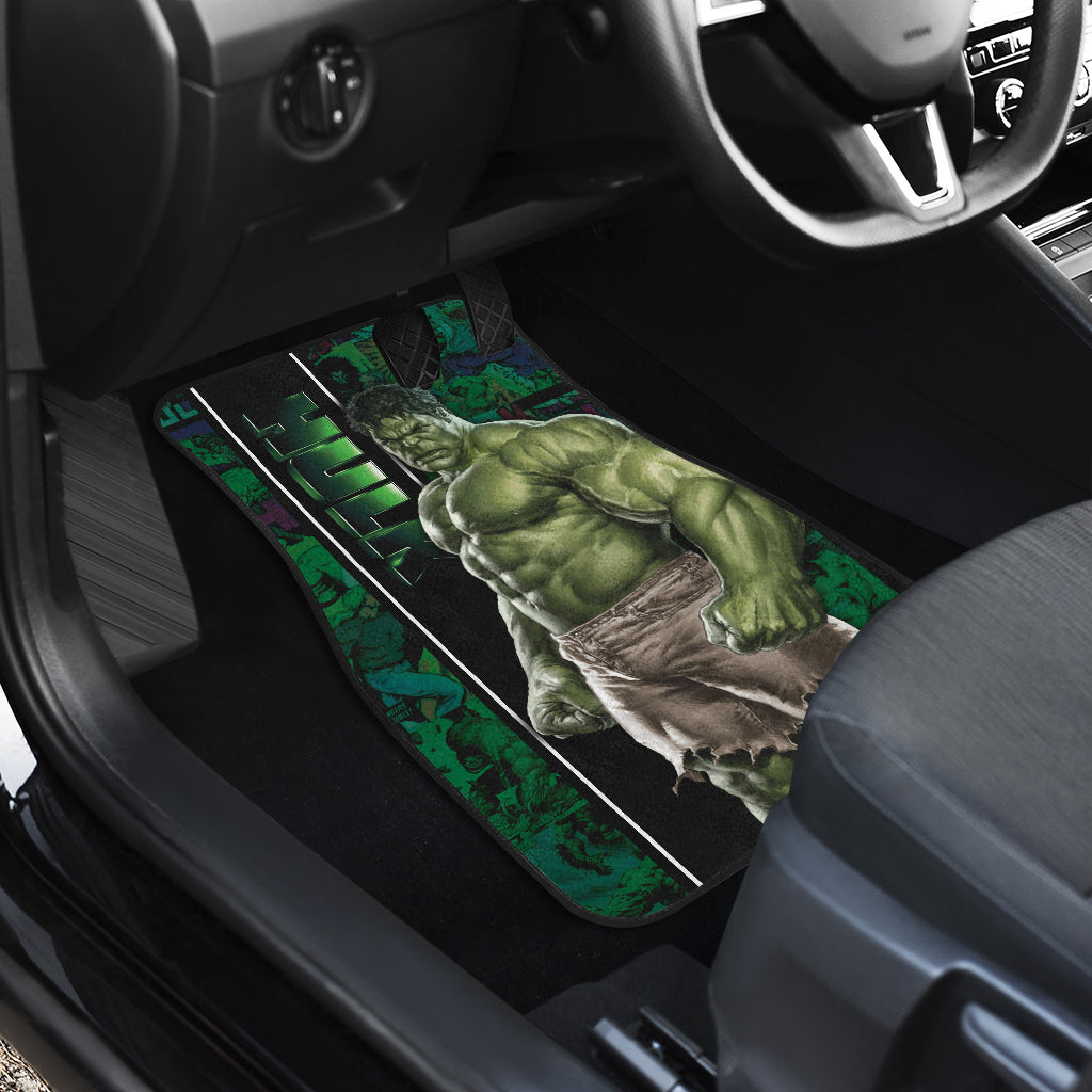 Hulk Car Floor Mats Custom For Fans Ci221226-10