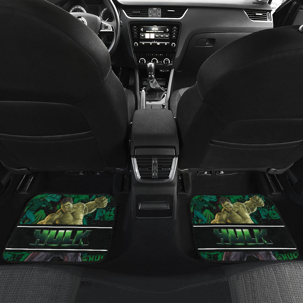 Hulk Car Floor Mats Custom For Fans Ci221226-10