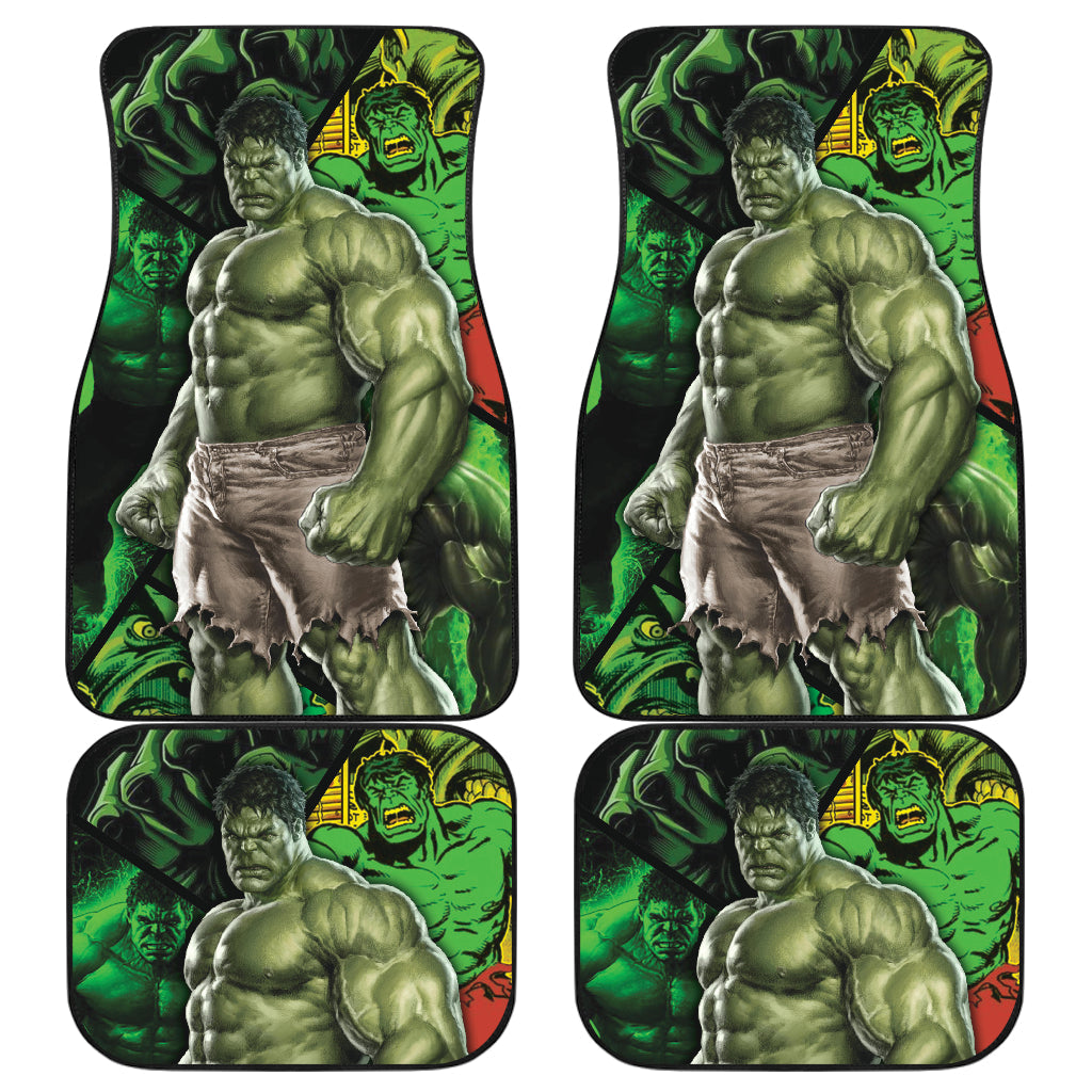 Hulk Car Floor Mats Custom For Fans Ci221226-08
