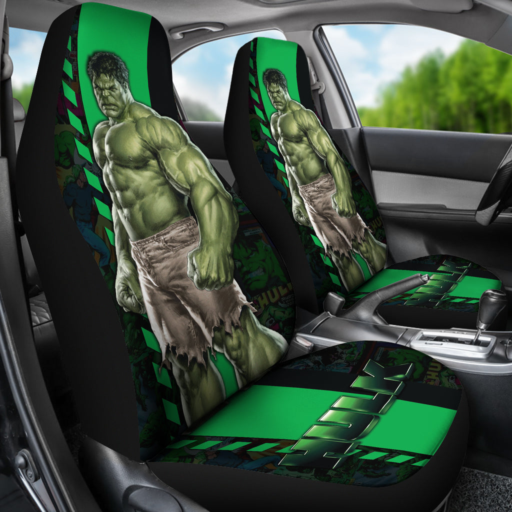 Hulk Car Seat Covers Custom For Fans Ci221226-05
