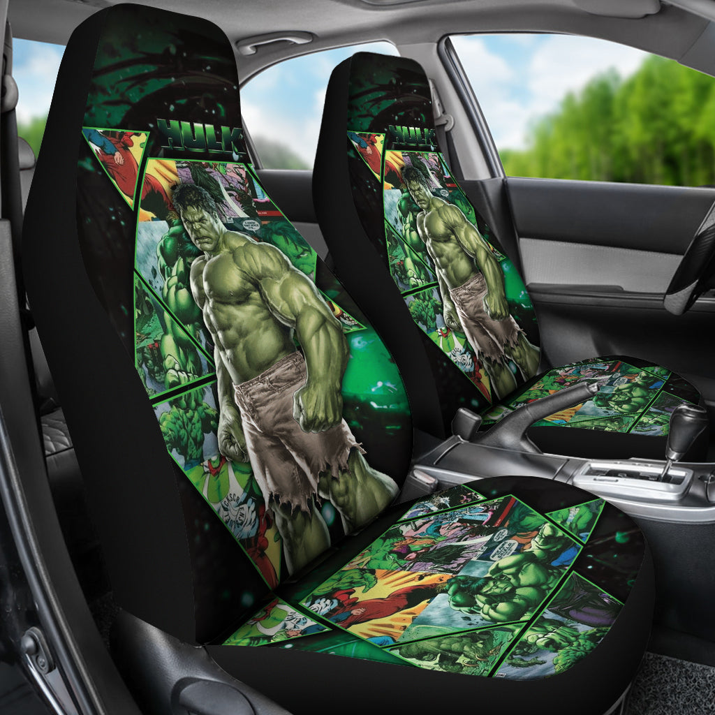 Hulk Car Seat Covers Custom For Fans Ci221226-02