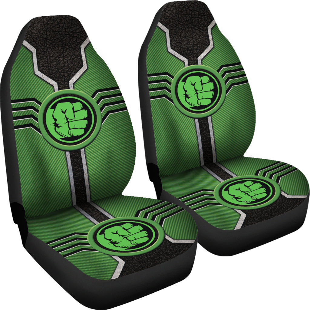 Hulk Logo Car Seat Covers Custom For Fans Ci230106-12