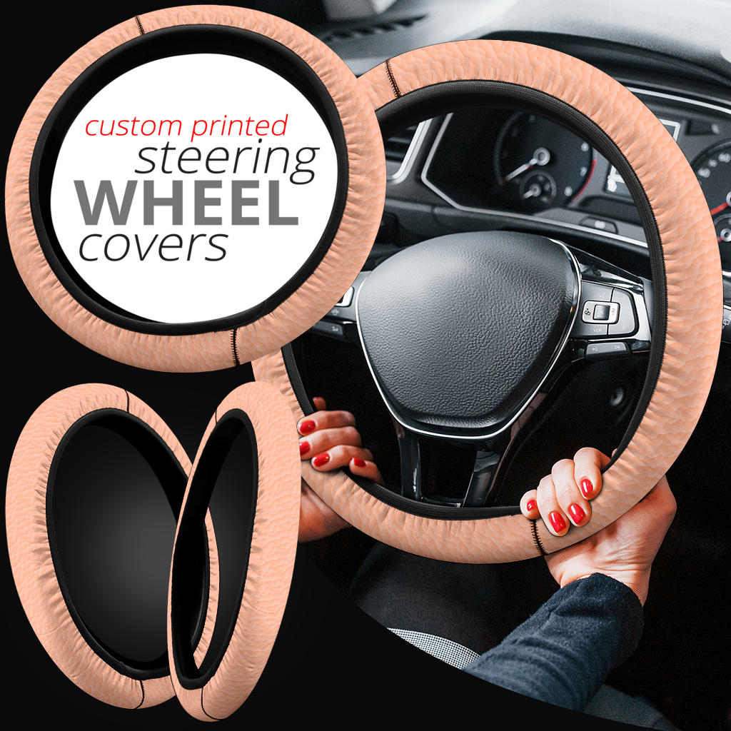 Human Skin Premium Car Steering Wheel Cover
