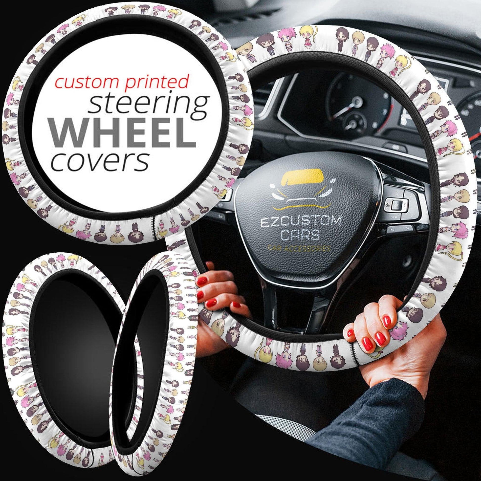 Hunter × Hunter Car Accessories Anime Steering Wheel Cover