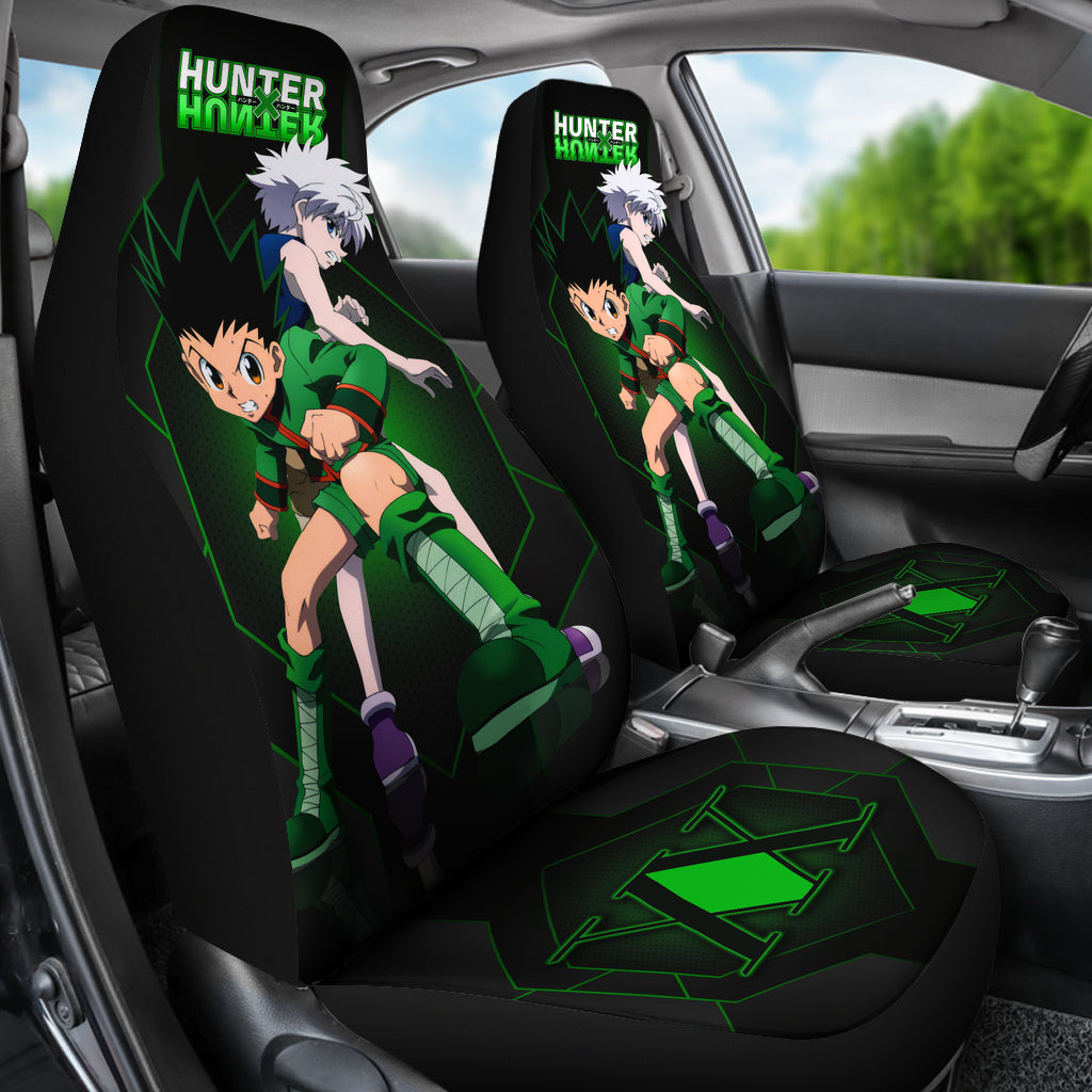 Hunter x Hunter Car Seat Covers Gon Killua Fantasy Style Fan Gift