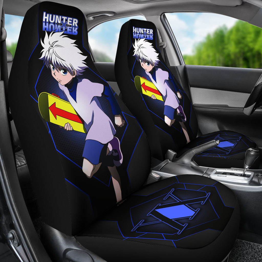 Hunter x Hunter Car Seat Covers  Zoldyck Killua Fantasy Style Fan Gift
