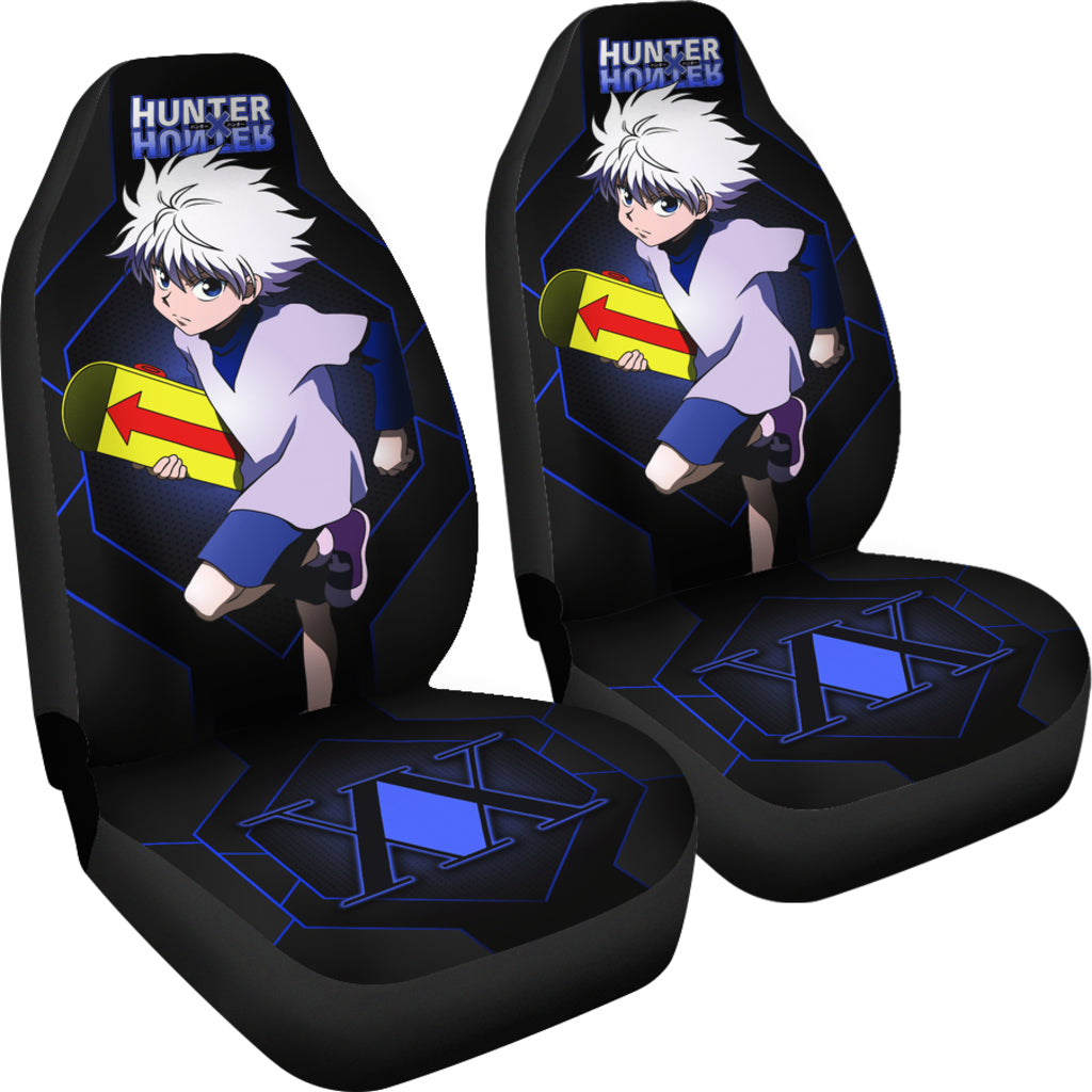 Hunter x Hunter Car Seat Covers  Zoldyck Killua Fantasy Style Fan Gift