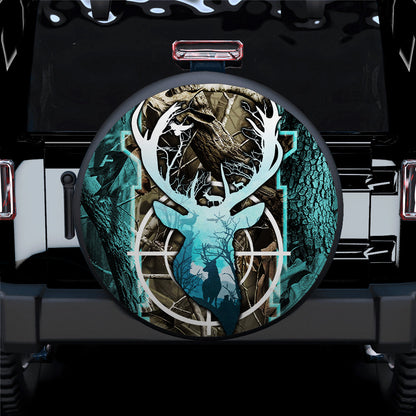 Hunting Deer Car Spare Tire Cover