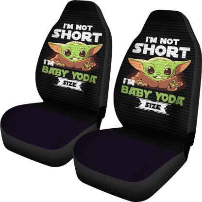 I Am Baby Yoda Size Seat Covers Amazing Best Gift Ideas 2020 Universal Fit 090505