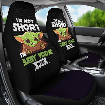 I Am Baby Yoda Size Seat Covers Amazing Best Gift Ideas 2020 Universal Fit 090505