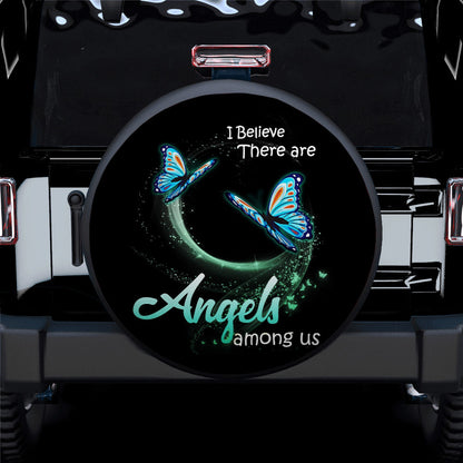 I Believe There Are Angels Car Spare Tire Cover