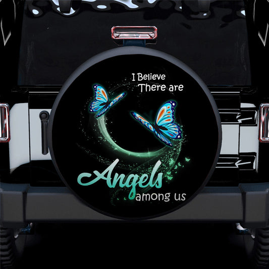 I Believe There Are Angels Car Spare Tire Cover