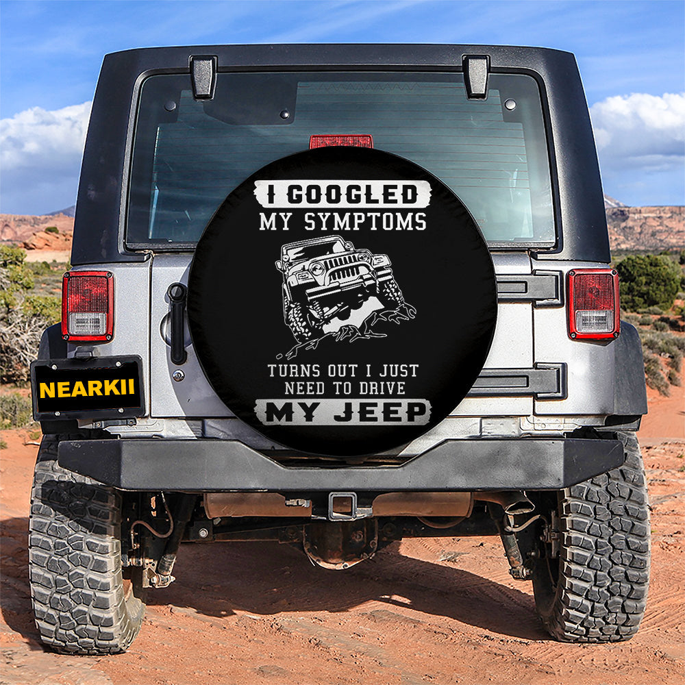 I Google My Jeep Car Spare Tire Cover