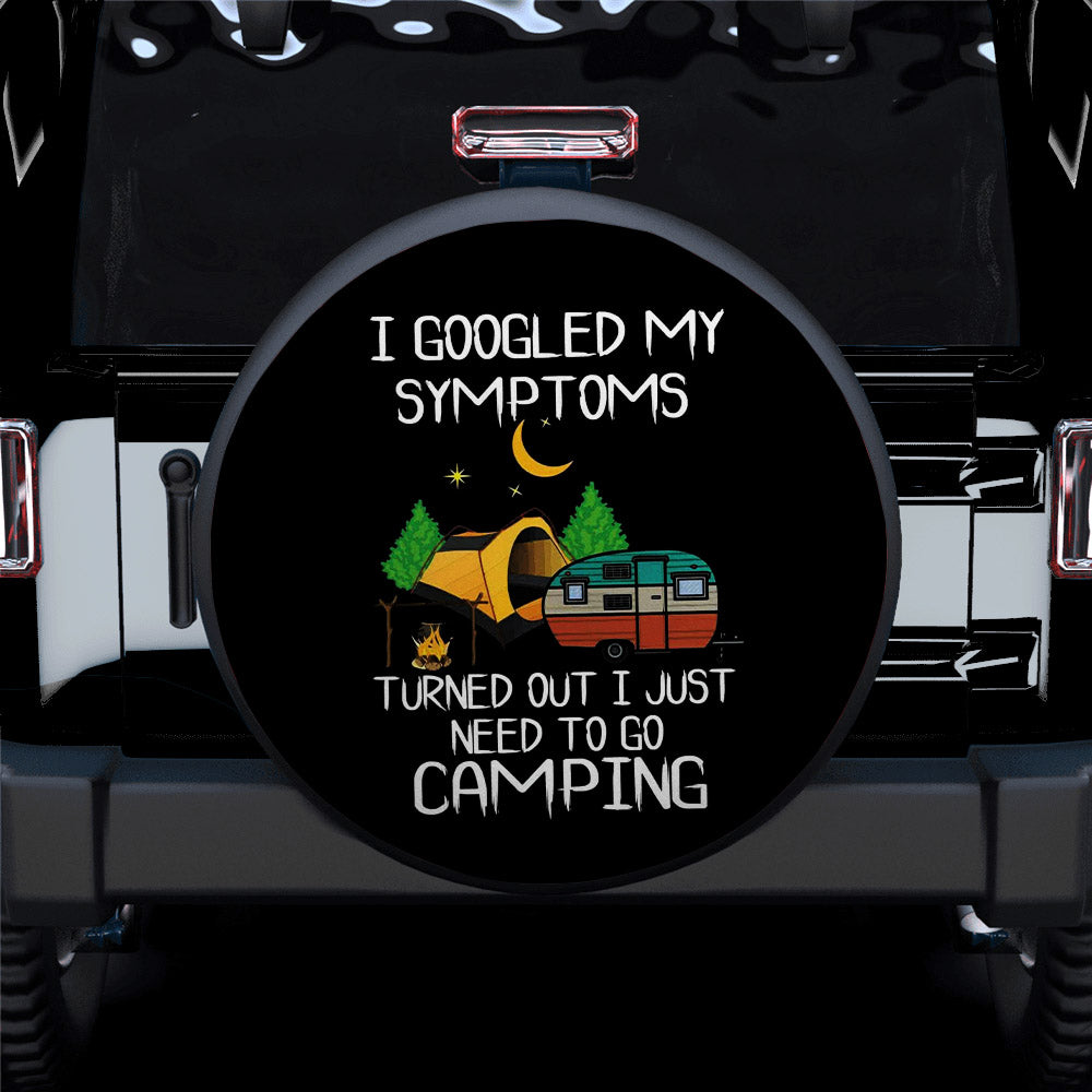 I Google My Symptoms Car Spare Tire Cover