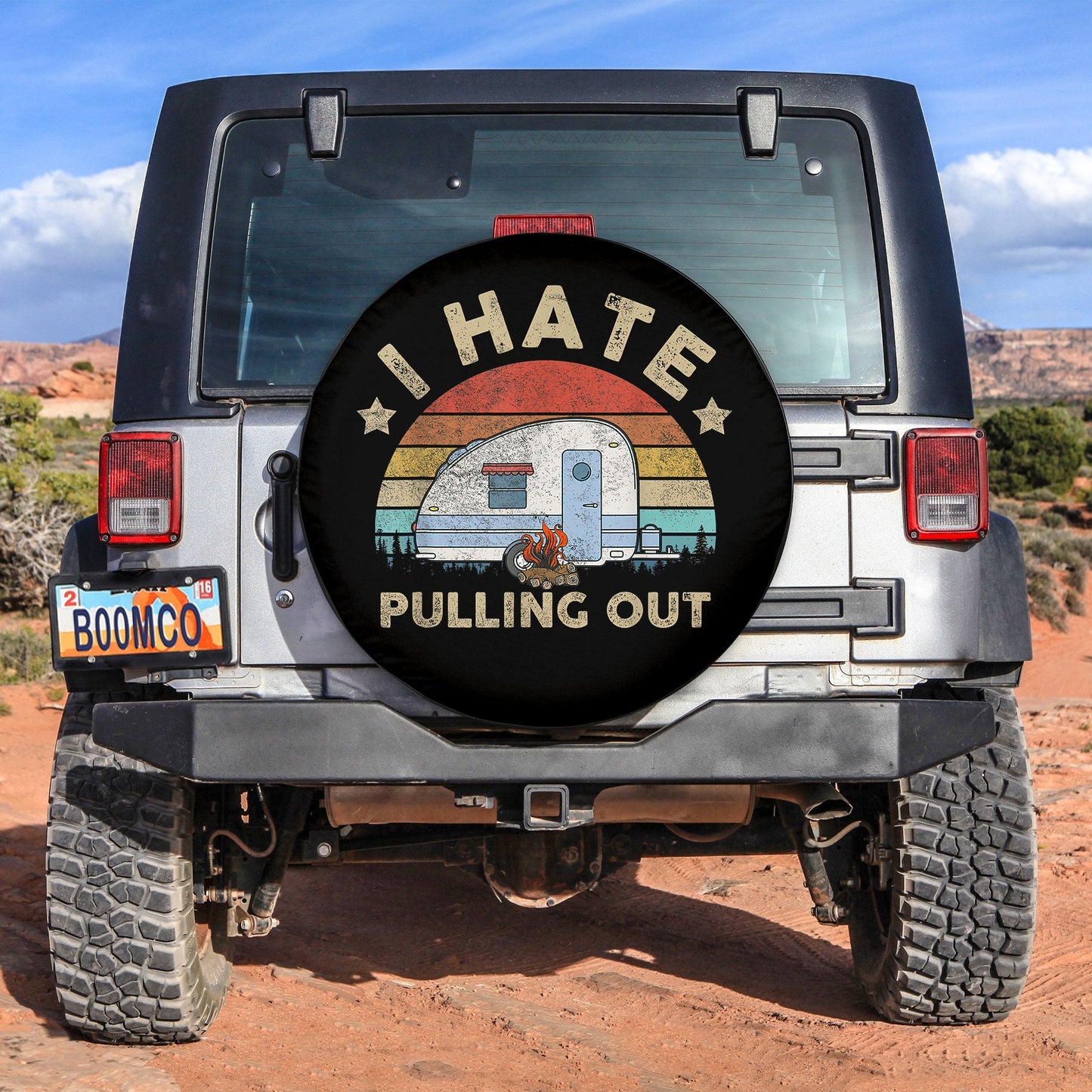 I Hate Pulling Out Spare Tire Cover
