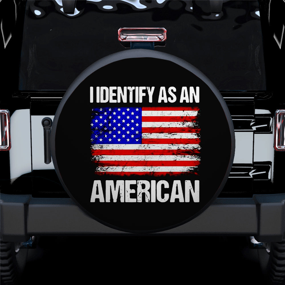 I Identify As An American Jeep Car Spare Tire Cover