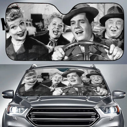 I Love Lucy Auto Sun Shades For Fan Universal Fit 174503