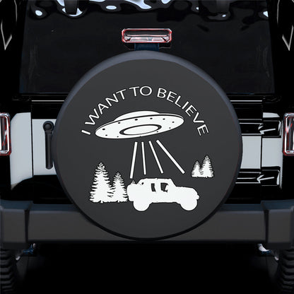 I Want to Believe Alien Car Spare Tire