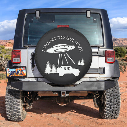 I Want to Believe Alien Car Spare Tire