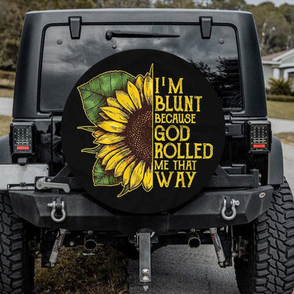 I'm Blunt Car Spare Tire Cover