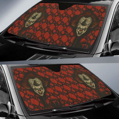 IT Horror Car Sun Shades 918b Universal Fit