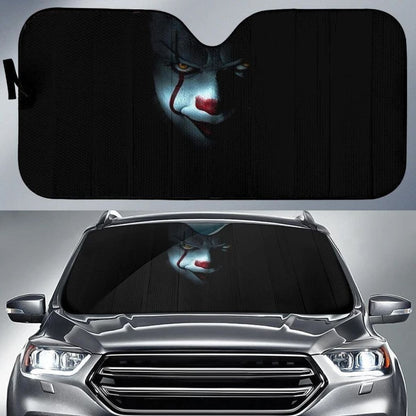 IT Pennywise Auto Sun Shade Fan Gift Idea Universal Fit 174503