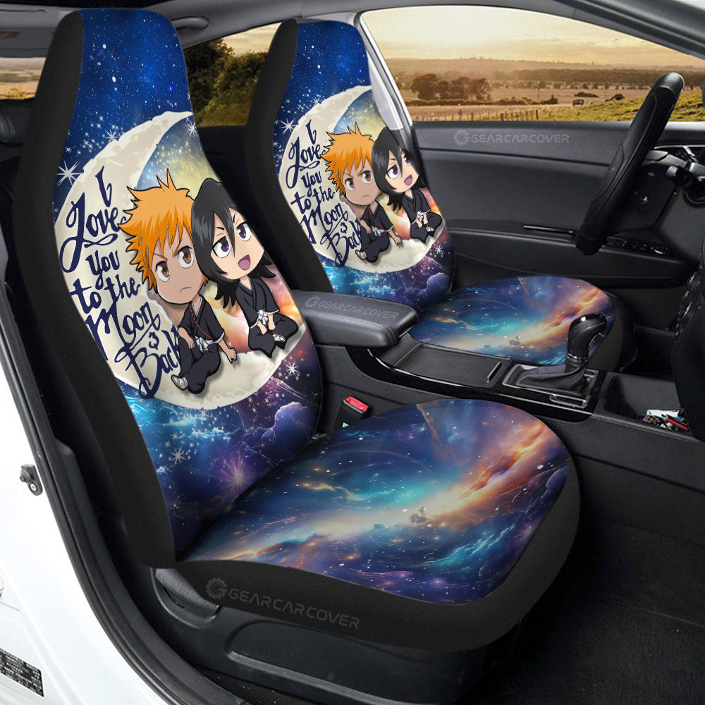 Ichigo And Rukia Car Seat Covers Custom Car Accessories