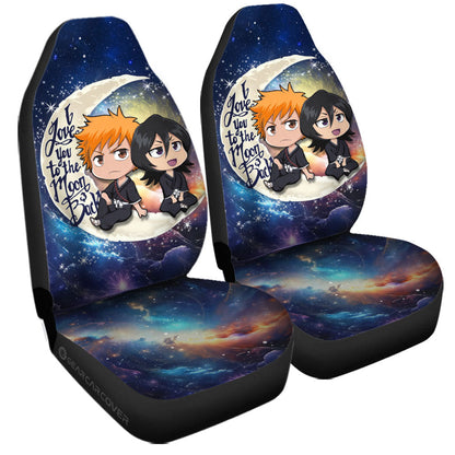 Ichigo And Rukia Car Seat Covers Custom Car Accessories