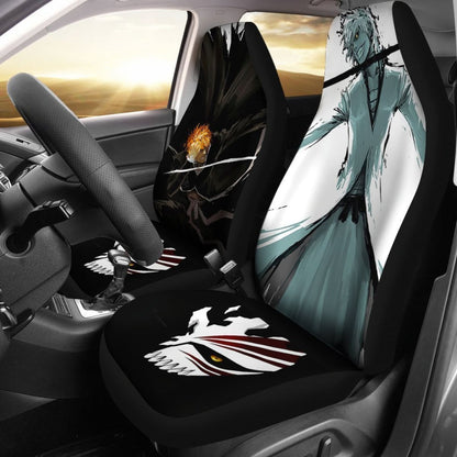 Ichigo Blaack & White Bleach Car Seat Covers Lt04 Universal Fit 225721