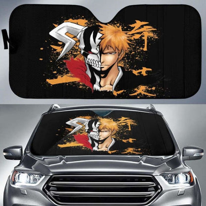 Ichigo Bleach Car Sun Shades 918b Universal Fit