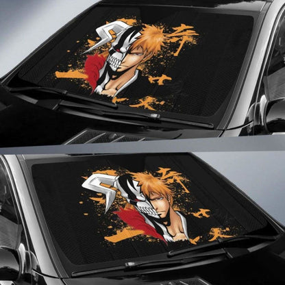 Ichigo Bleach Car Sun Shades 918b Universal Fit