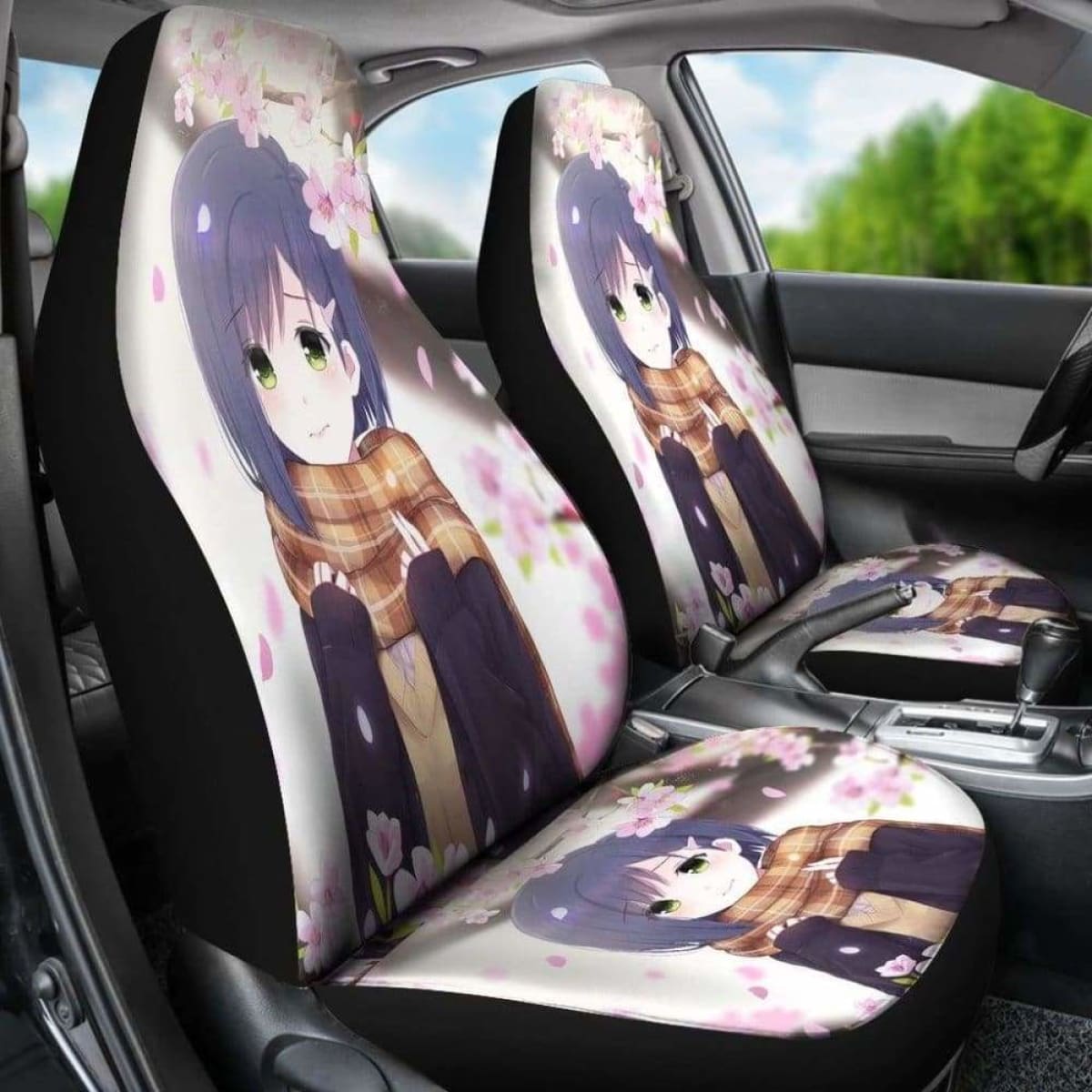 Ichigo Darling In The Franxx Car Seat Covers 2 Universal Fit 051012