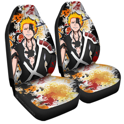 Ichigo Kurosaki Car Seat Covers Custom Car Accessories