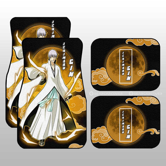 Ichimaru Gin Car Floor Mats Custom Anime Bleach Car Accessories