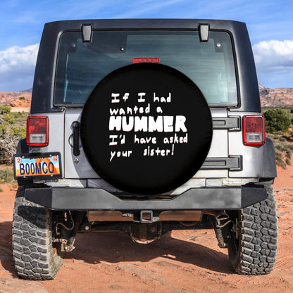 If I Had A Number Funny Spare Tire Cover