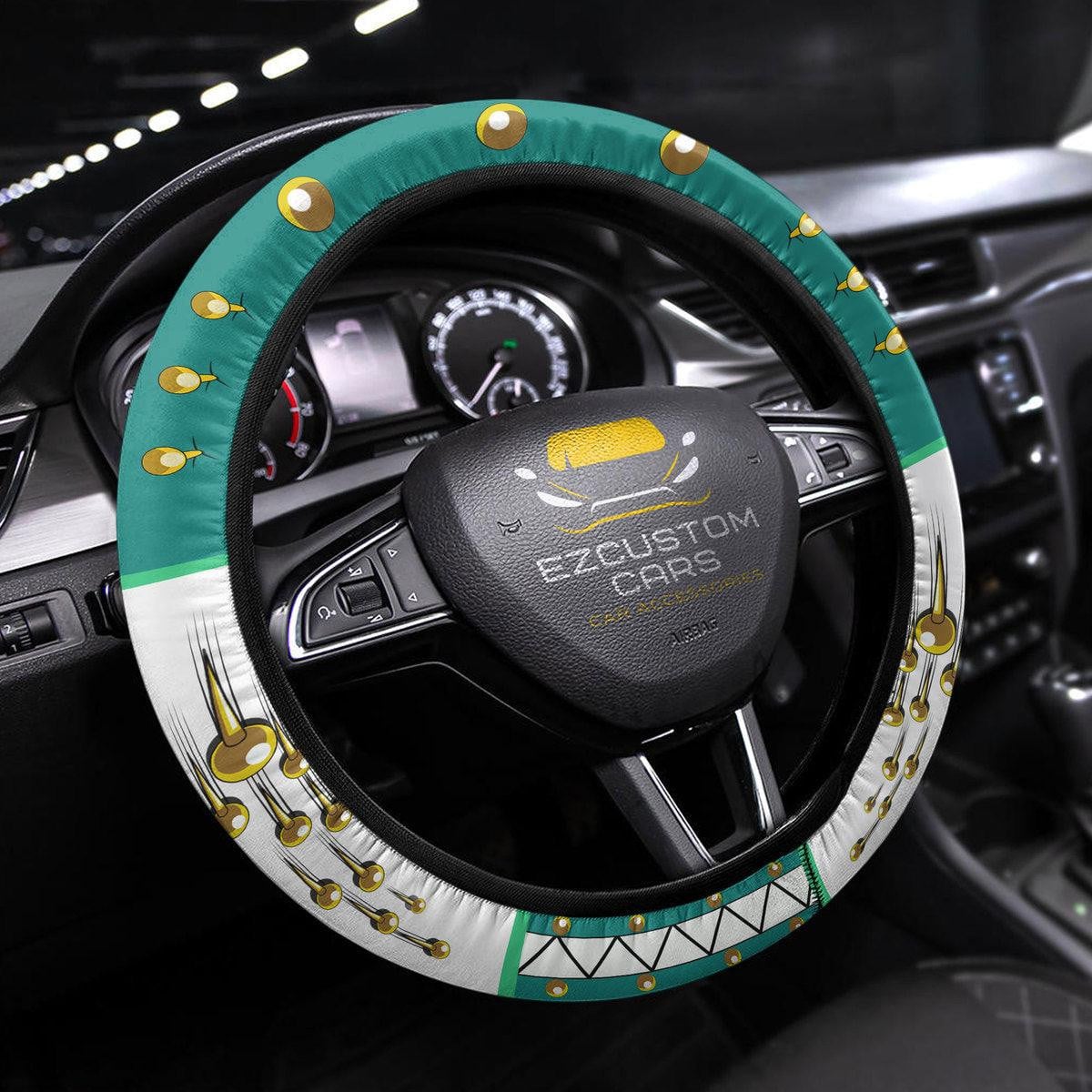 Illumi Zoldyck Anime Steering Wheel Cover Custom Hunter x Hunter Anime Car Accessories