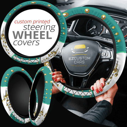 Illumi Zoldyck Anime Steering Wheel Cover Custom Hunter x Hunter Anime Car Accessories