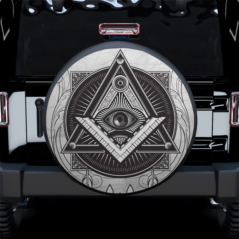 Illuminati Car Spare Tire Cover
