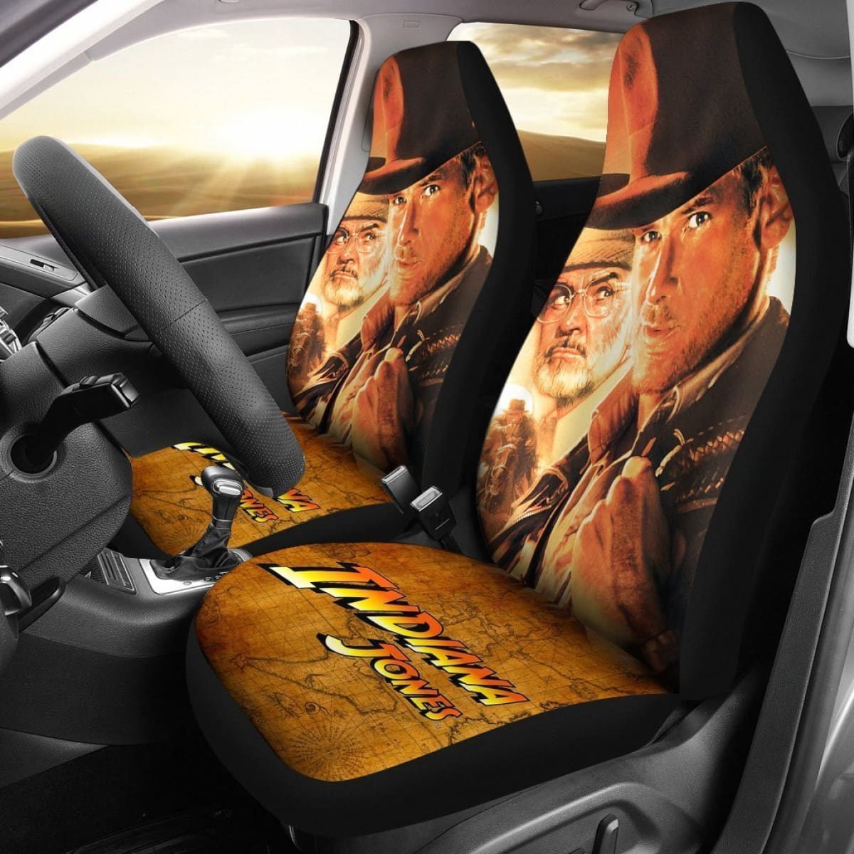Indiana Jones Movie Car Seat Covers Lt03 Universal Fit 225721
