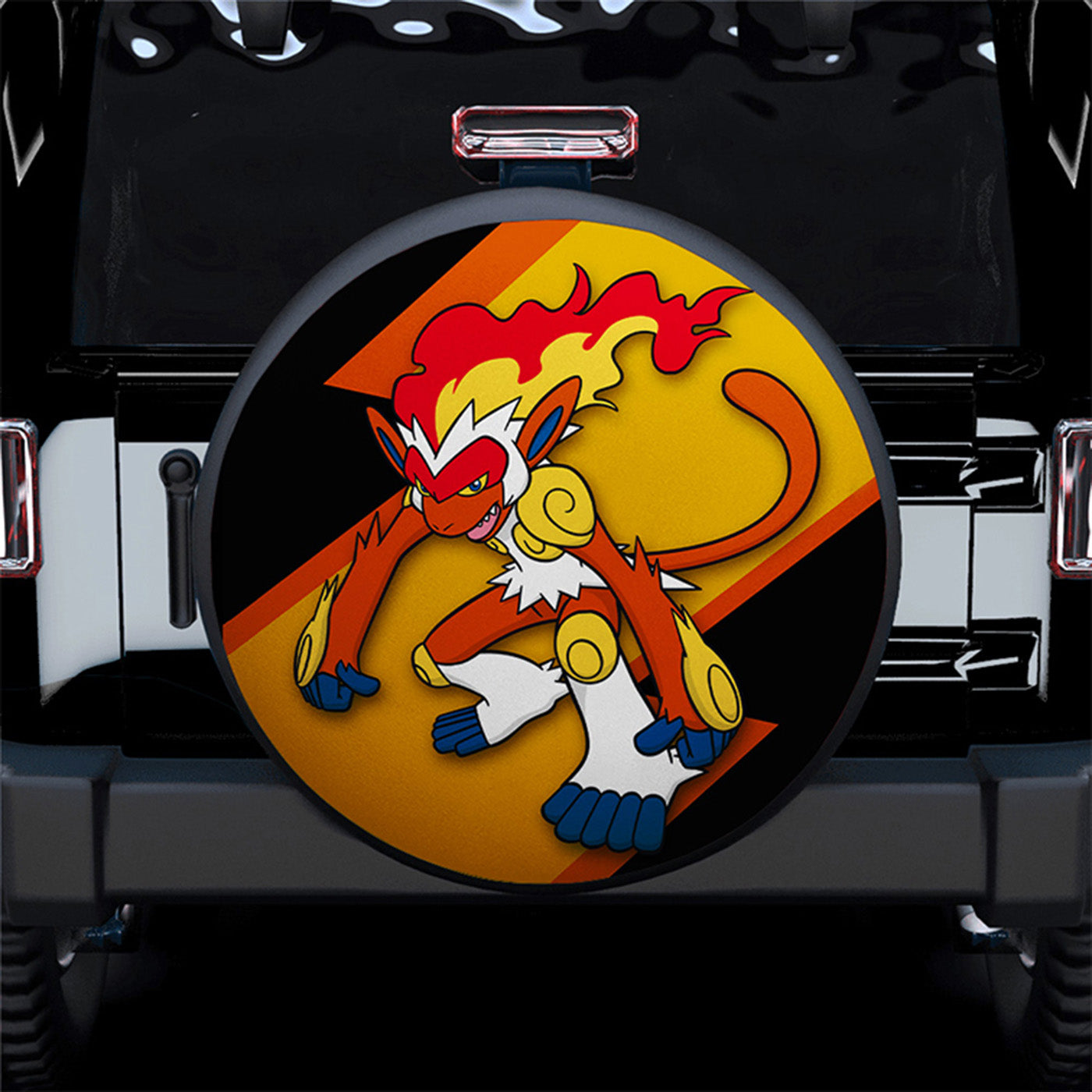 Infernape Car Spare Tire Cover