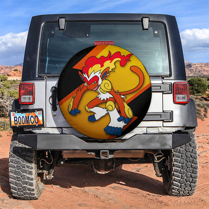 Infernape Car Spare Tire Cover