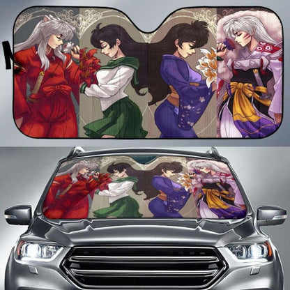 Inuyasha Car Auto Sun Shades Universal Fit 051312