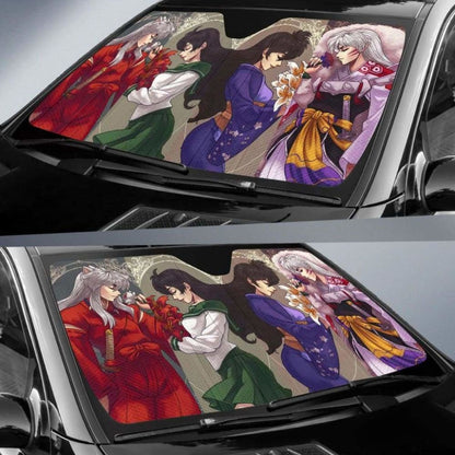 Inuyasha Car Auto Sun Shades Universal Fit 051312