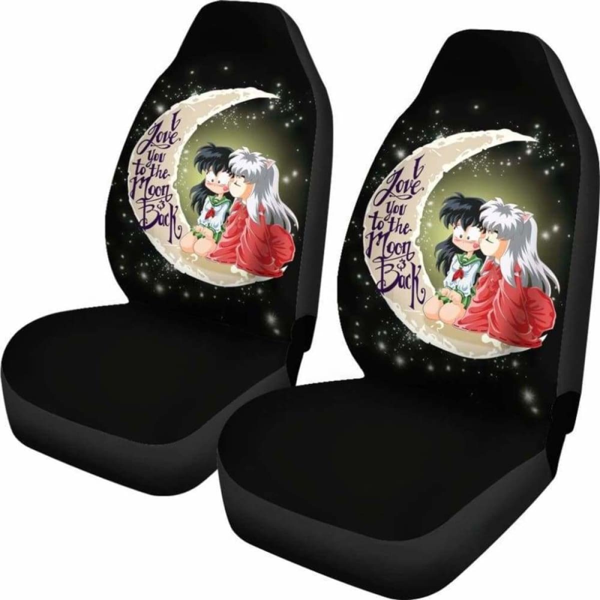 Inuyasha Car Seat Covers 6 Universal Fit 051012