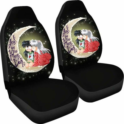 Inuyasha Car Seat Covers 6 Universal Fit 051012
