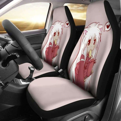 Inuyasha Car Seat Covers 4 Universal Fit 051012