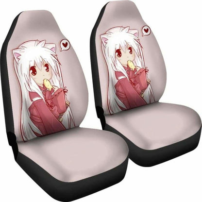 Inuyasha Car Seat Covers 4 Universal Fit 051012